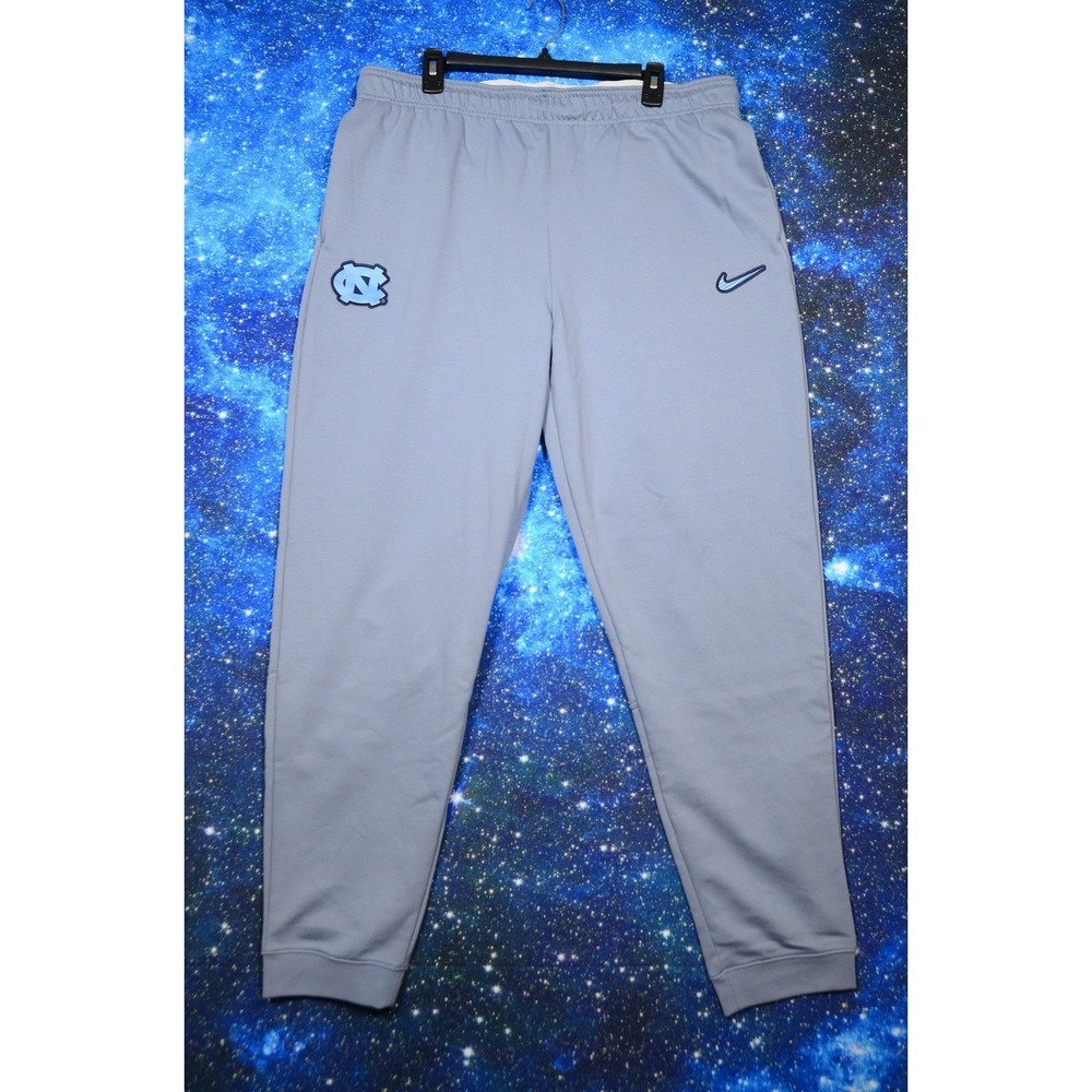 North Carolina Tar Heels Pants Mens XL Blue NCAA Basketball Nike Dri Fit Joggers